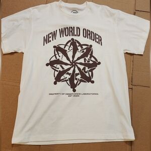 New World Order White T-Shirt